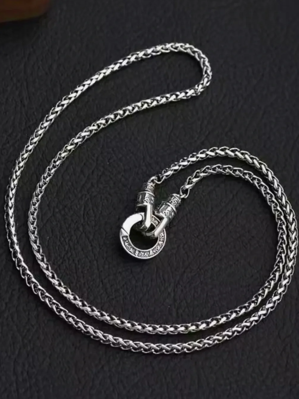 New Silver Rope Chain, Stamped